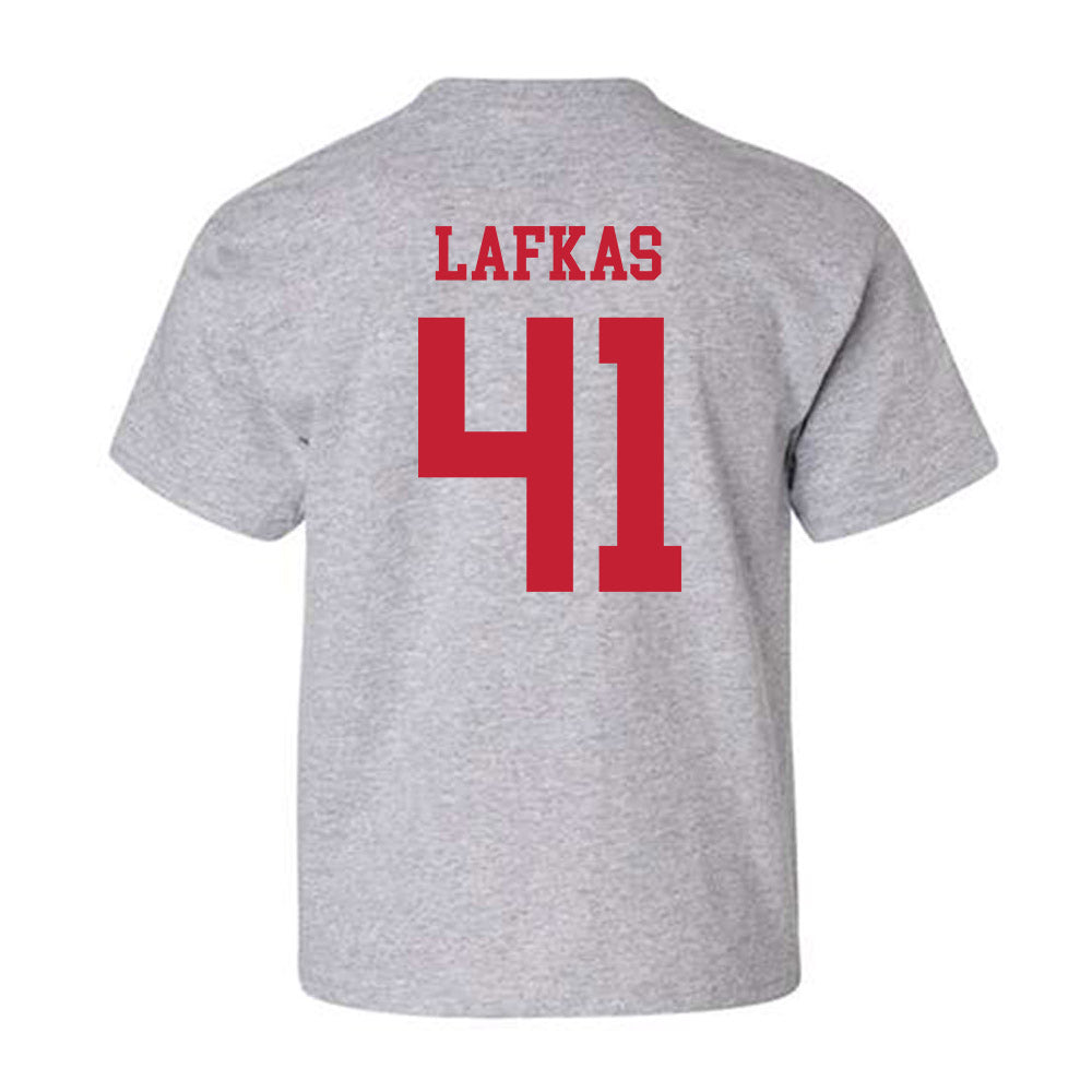 Ball State - NCAA Baseball : Joe Lafkas - Classic Shersey Youth T-Shirt-1