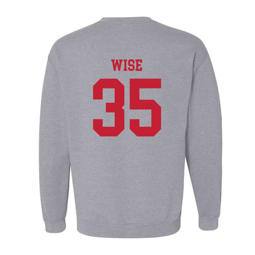 Ball State - NCAA Baseball : Cole Wise - Classic Shersey Crewneck Sweatshirt