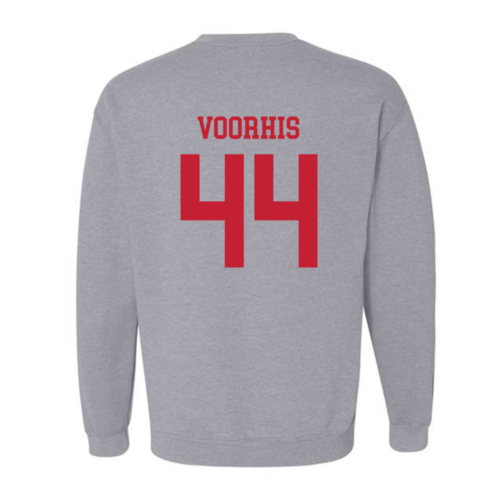 Ball State - NCAA Football : Nathan Voorhis - Classic Shersey Crewneck Sweatshirt-1