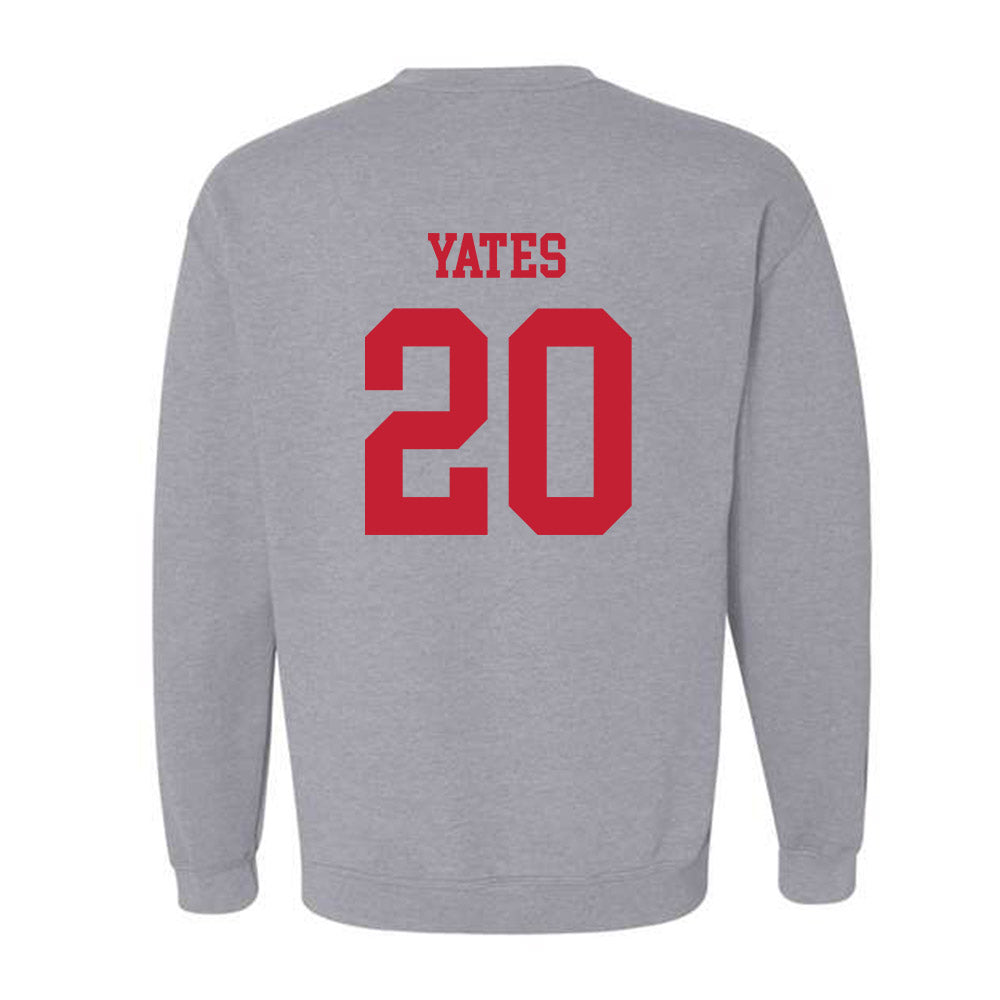 Ball State - NCAA Football : Willizhuan Yates - Classic Shersey Crewneck Sweatshirt-1