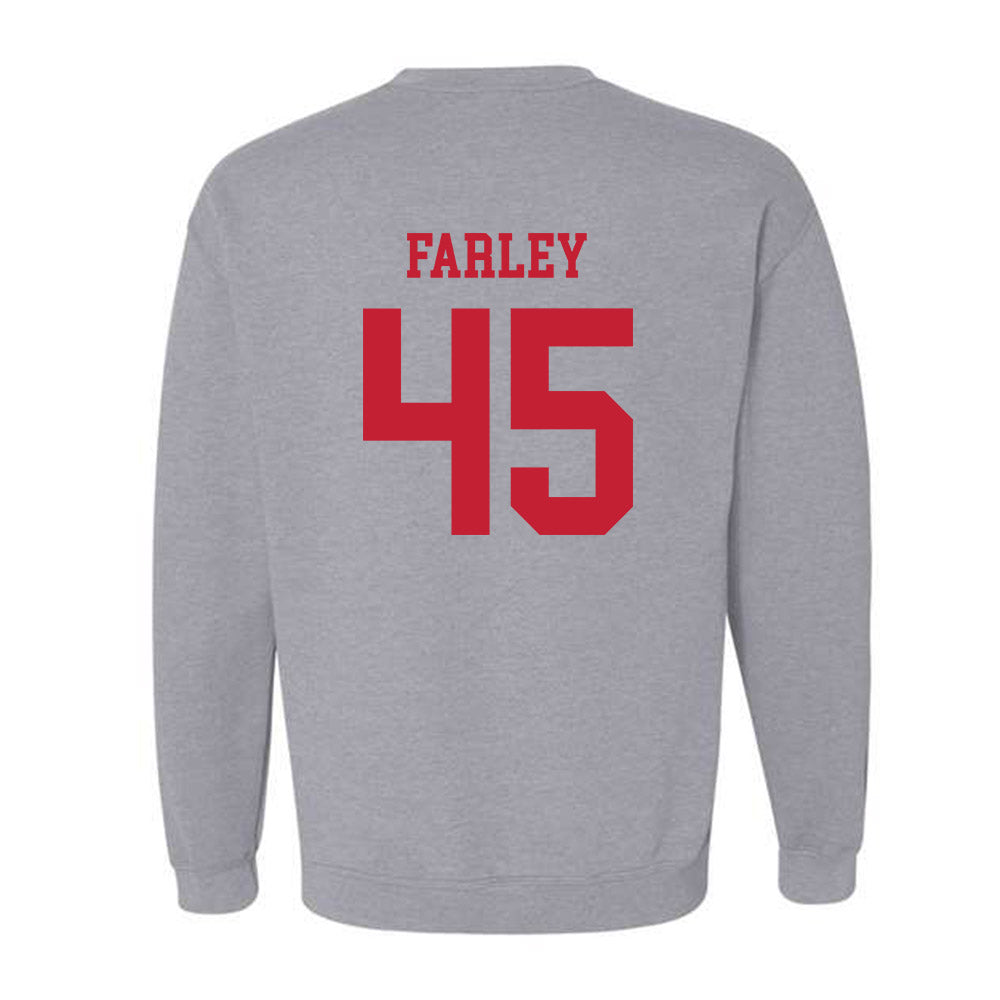 Ball State - NCAA Men's Basketball : Alex Farley - Classic Shersey Crewneck Sweatshirt-1
