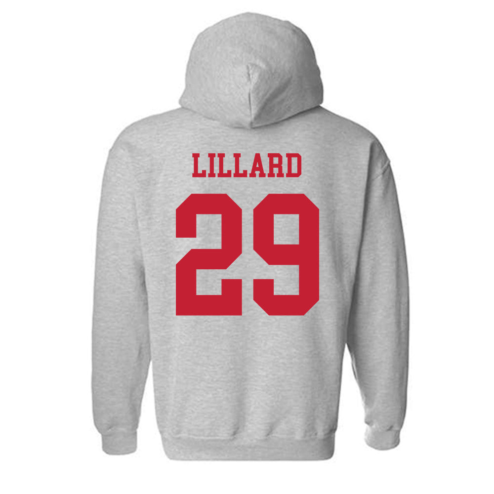 Ball State - NCAA Football : Micah Lillard - Classic Shersey Hooded Sweatshirt-1