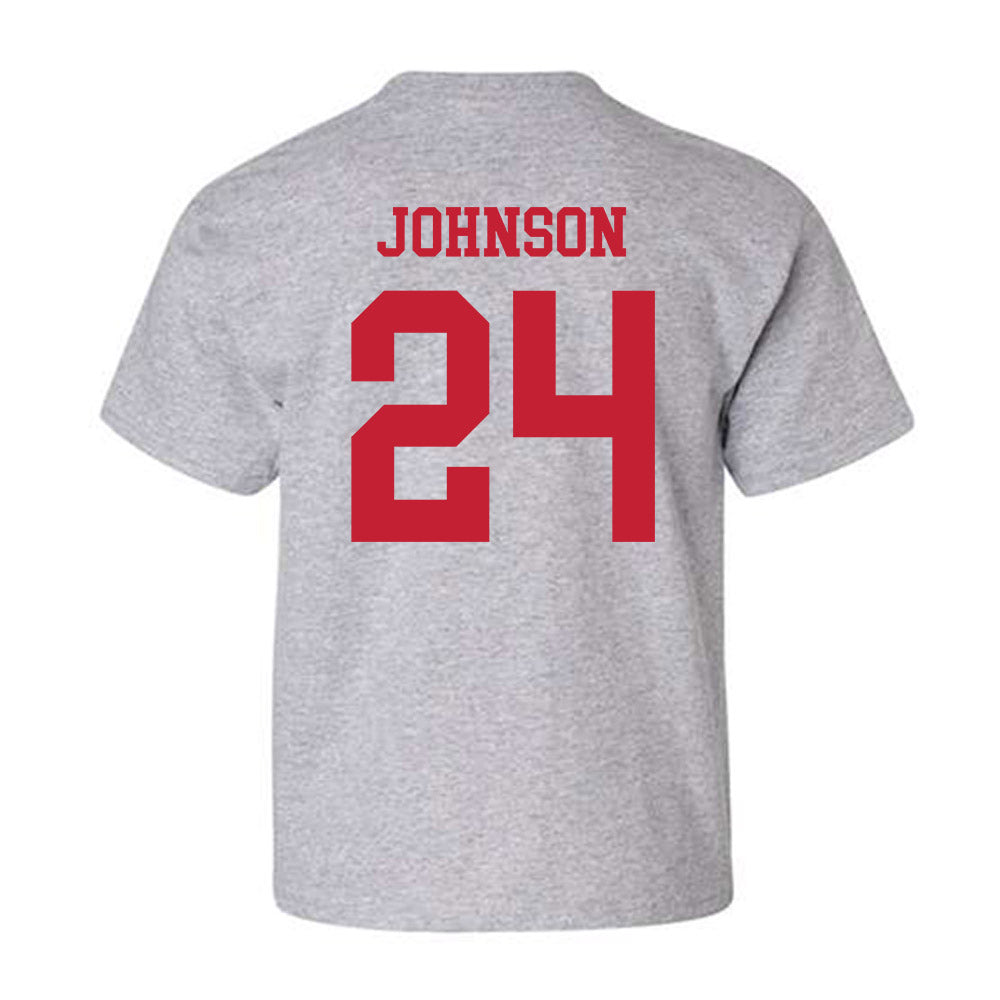Ball State - NCAA Baseball : Keegan Johnson - Classic Shersey Youth T-Shirt-1