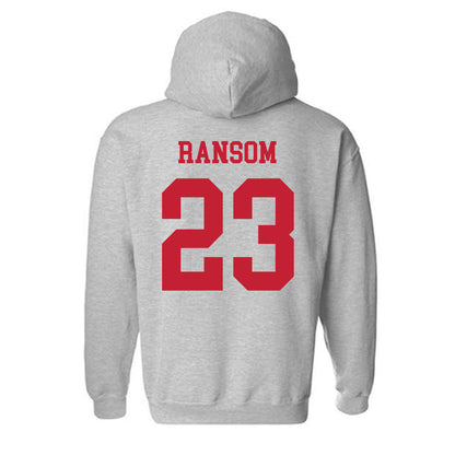 Ball State - NCAA Women's Basketball : Zuri Ransom - Classic Shersey Hooded Sweatshirt-1