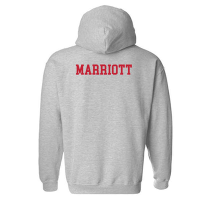 Ball State - NCAA Women's Swimming & Diving : Tommy-Anne Marriott - Classic Shersey Hooded Sweatshirt-1