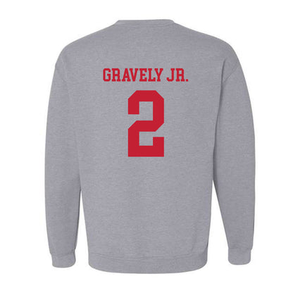 Ball State - NCAA Football : Michael Gravely Jr. - Classic Shersey Crewneck Sweatshirt-1