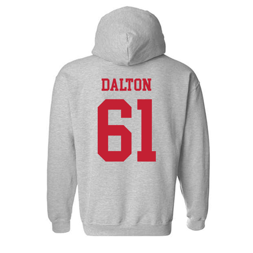 Ball State - NCAA Football : Luke Dalton - Classic Shersey Hooded Sweatshirt-1
