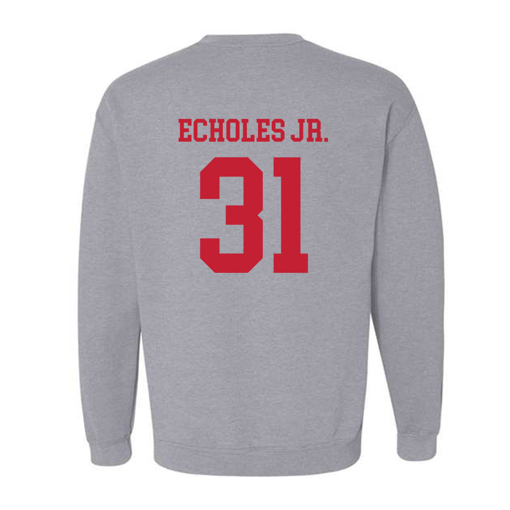 Ball State - NCAA Football : DeJuan Echoles Jr. - Classic Shersey Crewneck Sweatshirt-1