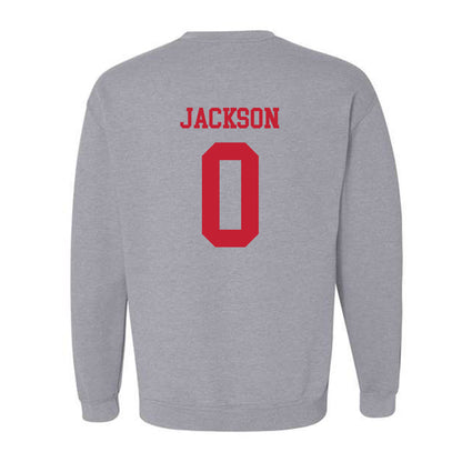 Ball State - NCAA Football : Elijah Jackson - Classic Shersey Crewneck Sweatshirt-1