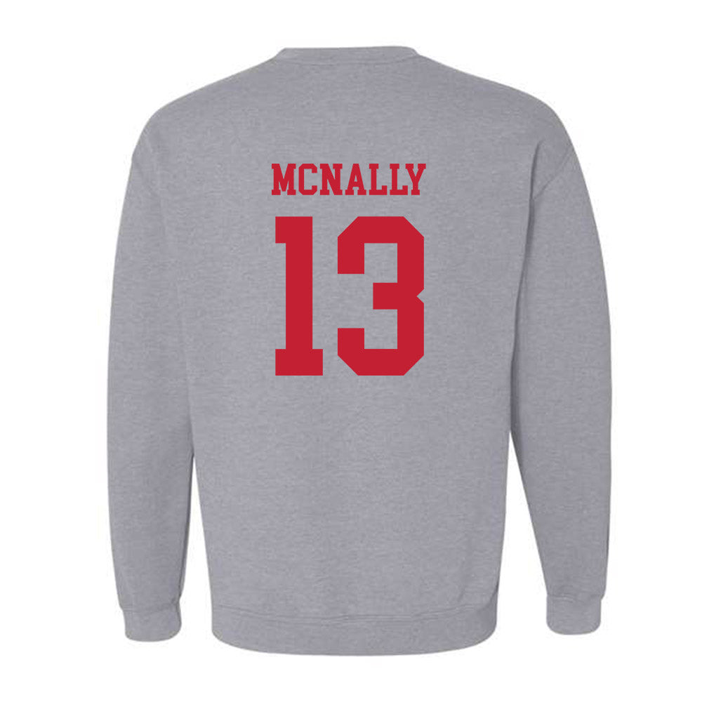 Ball State - NCAA Softball : Ava McNally - Classic Shersey Crewneck Sweatshirt-1