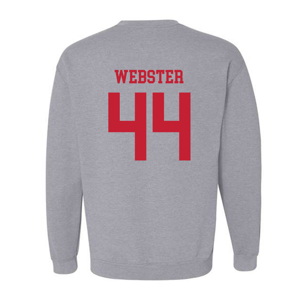 Ball State - NCAA Football : Maximus Webster - Classic Shersey Crewneck Sweatshirt-1