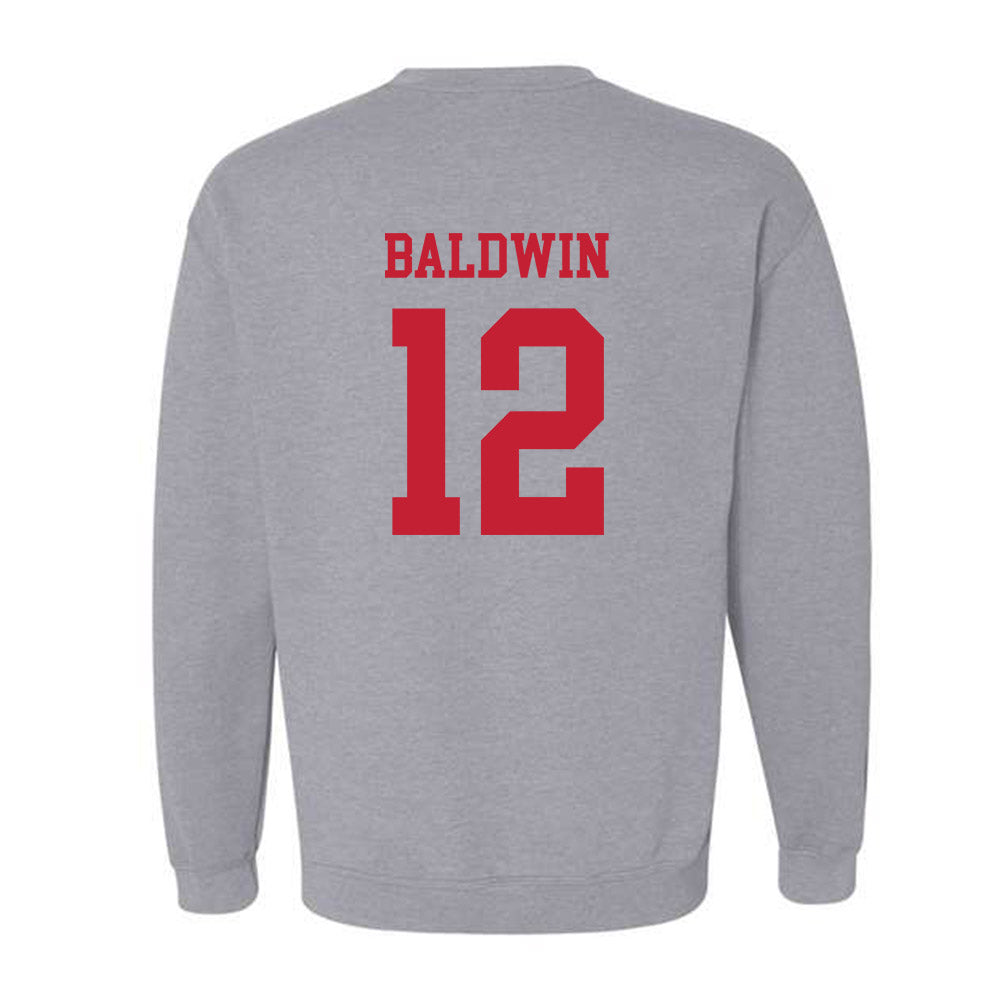 Ball State - NCAA Football : Thailand Baldwin - Classic Shersey Crewneck Sweatshirt