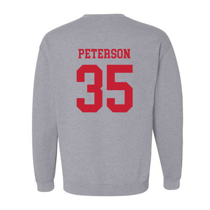 Ball State - NCAA Football : Russell Peterson - Classic Shersey Crewneck Sweatshirt-1