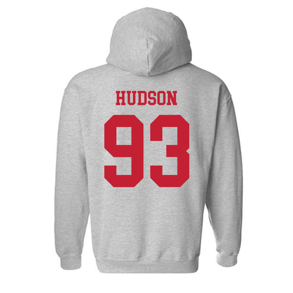 Ball State - NCAA Football : Scott Hudson - Classic Shersey Hooded Sweatshirt-1