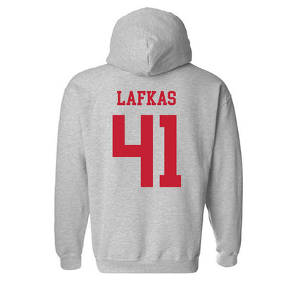 Ball State - NCAA Baseball : Joe Lafkas - Classic Shersey Hooded Sweatshirt-1