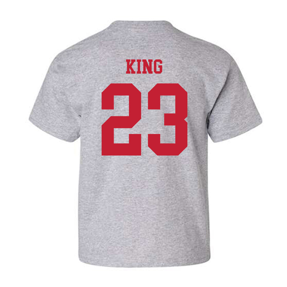  - NCAA Baseball : Houston King - Classic Shersey Youth T-Shirt-1