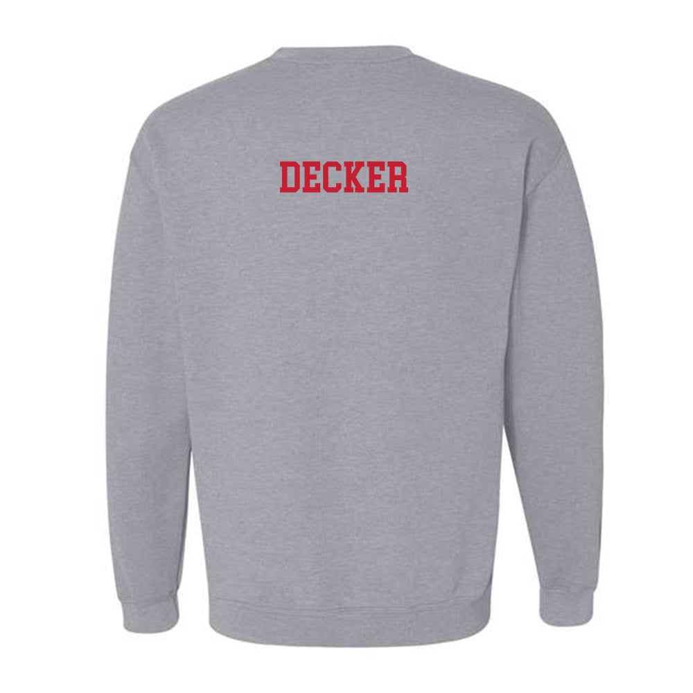 Ball State - NCAA Women's Cross Country : Emily Decker - Classic Shersey Crewneck Sweatshirt-1