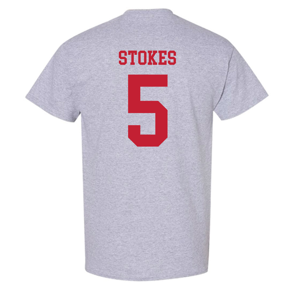 Ball State - NCAA Baseball : Taber Stokes - Classic Shersey T-Shirt-1