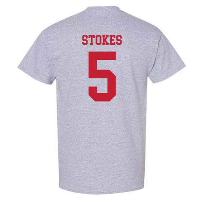 Ball State - NCAA Baseball : Taber Stokes - Classic Shersey T-Shirt-1