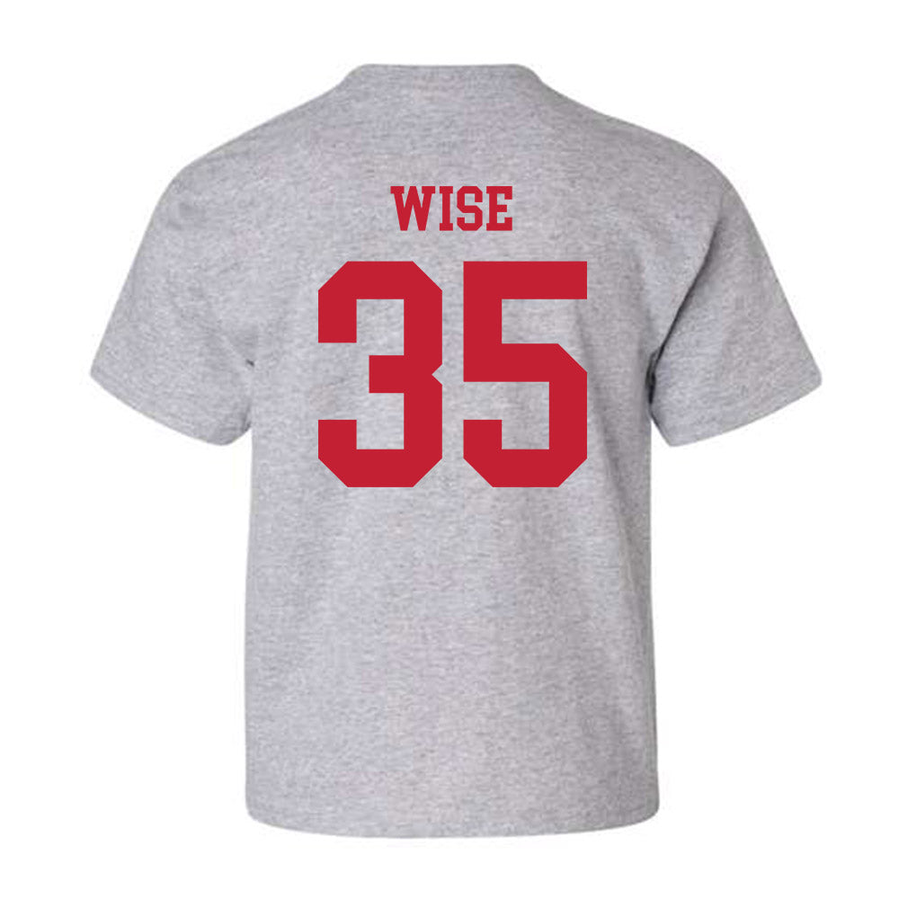 Ball State - NCAA Baseball : Cole Wise - Classic Shersey Youth T-Shirt