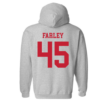 Ball State - NCAA Men's Basketball : Alex Farley - Classic Shersey Hooded Sweatshirt-1
