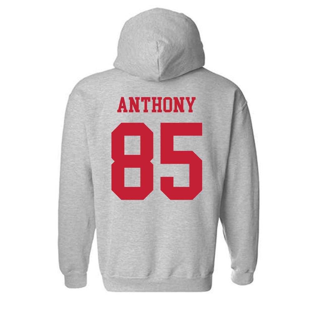 Ball State - NCAA Football : Kam Anthony - Classic Shersey Hooded Sweatshirt-1