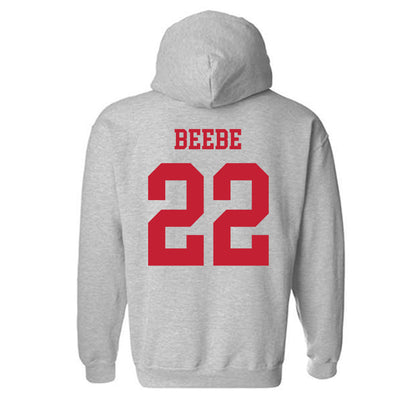 Ball State - NCAA Football : Jack Beebe - Classic Shersey Hooded Sweatshirt-1