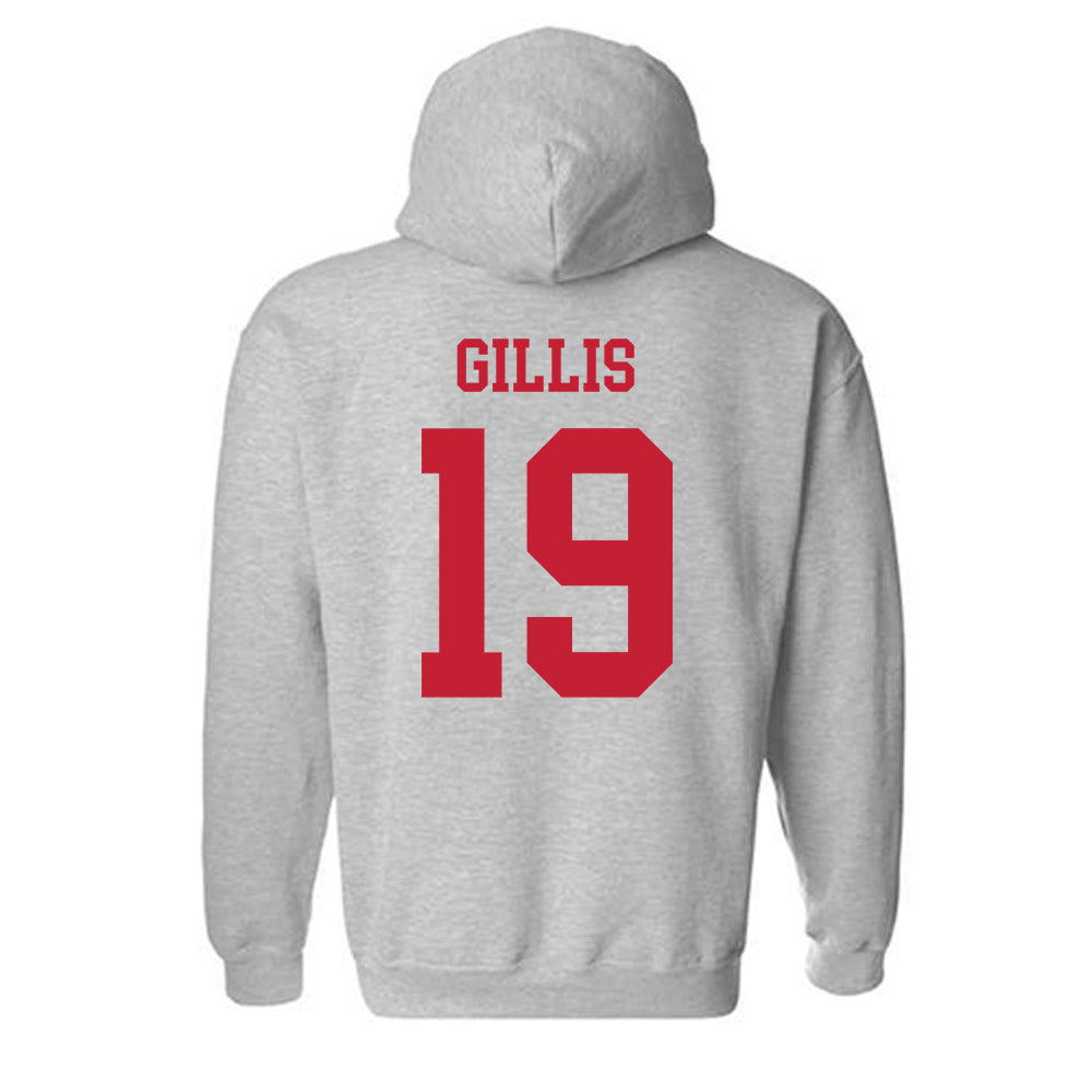 Ball State - NCAA Baseball : Jacob Gillis - Classic Shersey Hooded Sweatshirt-1