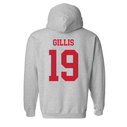 Ball State - NCAA Baseball : Jacob Gillis - Classic Shersey Hooded Sweatshirt-1