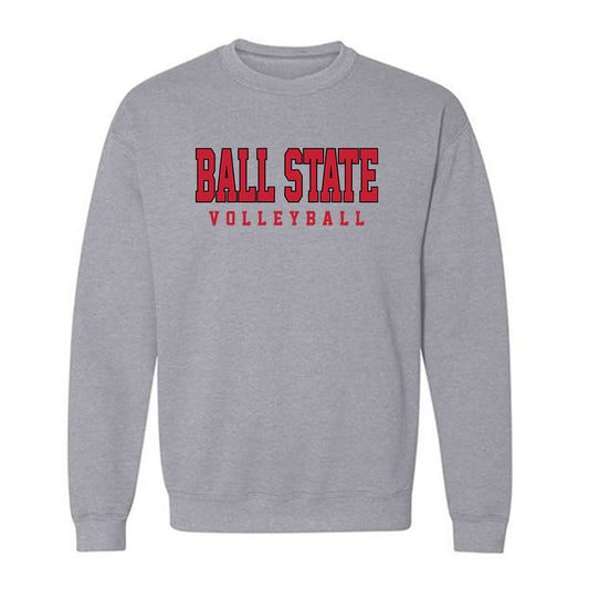 Ball State - NCAA Women's Volleyball : Maggie Huber - Classic Shersey Crewneck Sweatshirt