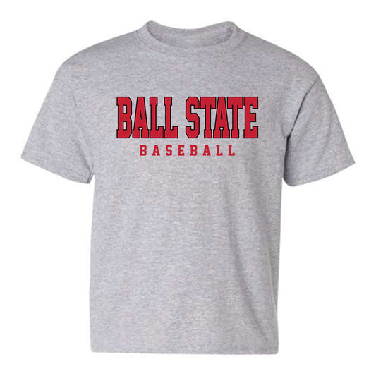 Ball State - NCAA Baseball : Jacob Hartlaub - Classic Shersey Youth T-Shirt