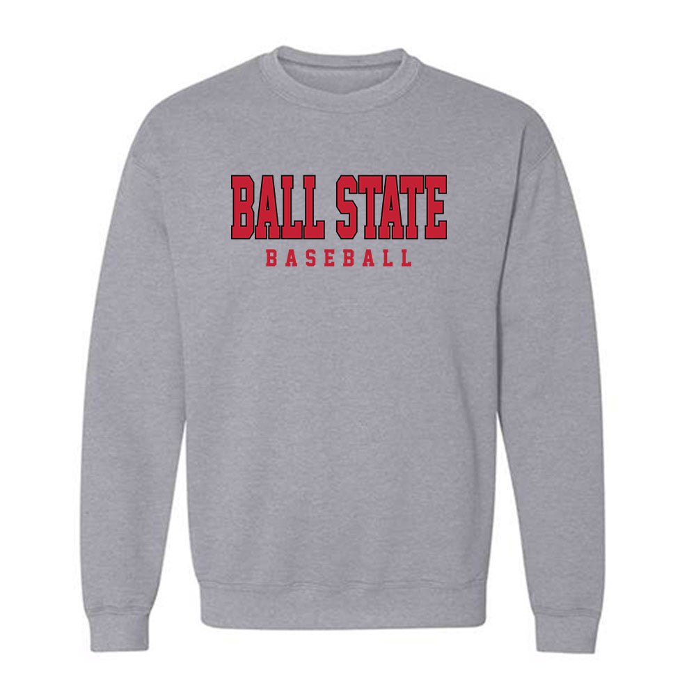 Ball State - NCAA Baseball : Zander Bretza - Classic Shersey Crewneck Sweatshirt-0