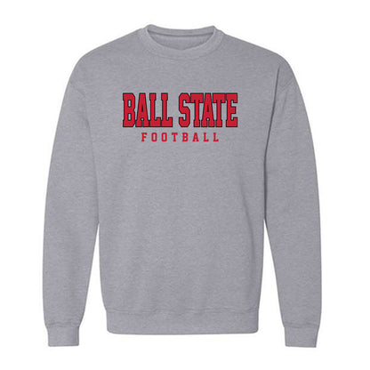 Ball State - NCAA Football : Russell Peterson - Classic Shersey Crewneck Sweatshirt-0