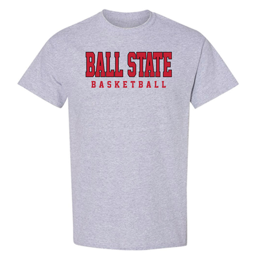 Ball State - NCAA Men's Basketball : Kayden Fish - Classic Shersey T-Shirt-0