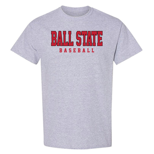 Ball State - NCAA Baseball : Keegan Johnson - Classic Shersey T-Shirt-0