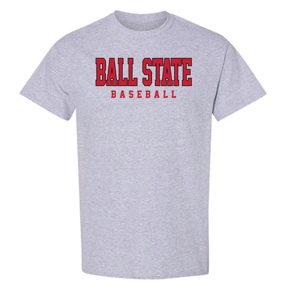 Ball State - NCAA Baseball : Maalik Perkins - Classic Shersey T-Shirt-0
