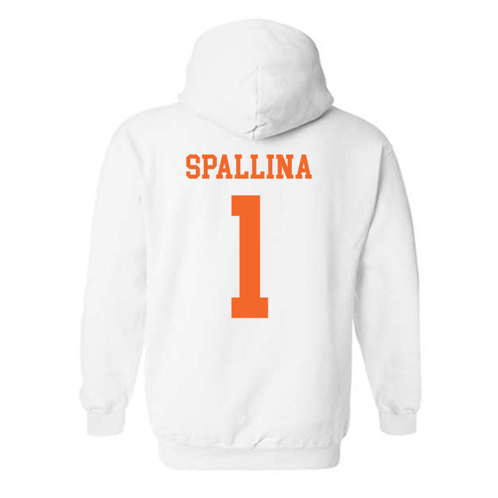 Clemson - NCAA Women's Lacrosse : Alexa s Spallina - Classic Shersey Hooded Sweatshirt-1