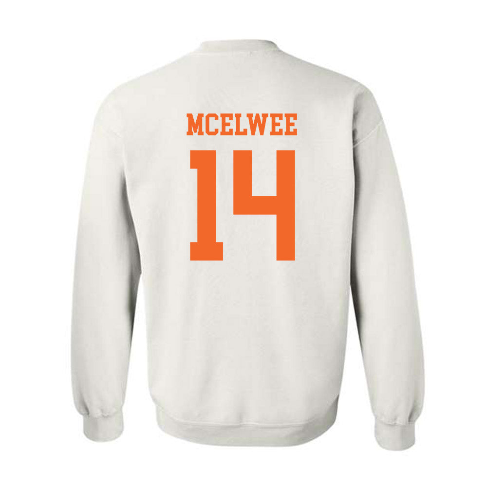 Clemson - NCAA Women's Lacrosse : Caitlin McElwee - Classic Shersey Crewneck Sweatshirt-1