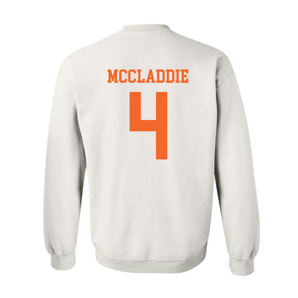 Clemson - NCAA Baseball : Tryston McCladdie - Classic Shersey Crewneck Sweatshirt-1