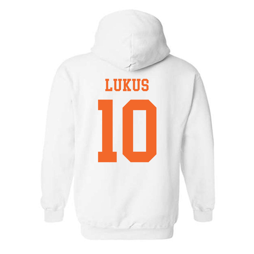 Clemson - NCAA Football : Jeadyn Lukus - Classic Shersey Hooded Sweatshirt-1
