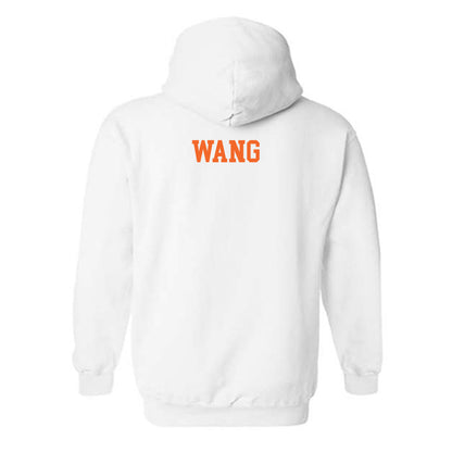 Clemson - NCAA Men's Track & Field : Leupold Wang - Classic Shersey Hooded Sweatshirt