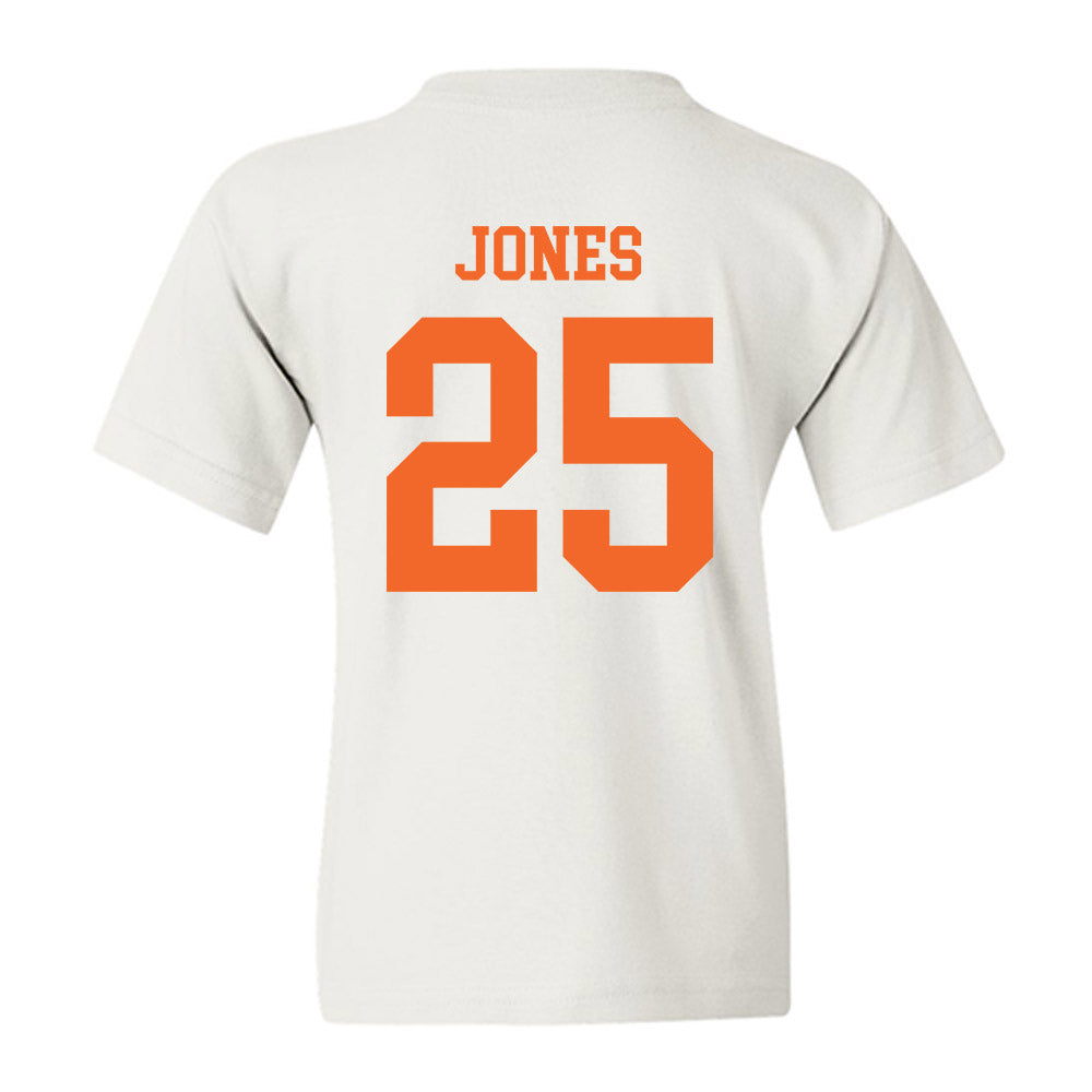 Clemson - NCAA Football : Ricardo Jones - Classic Shersey Youth T-Shirt-1