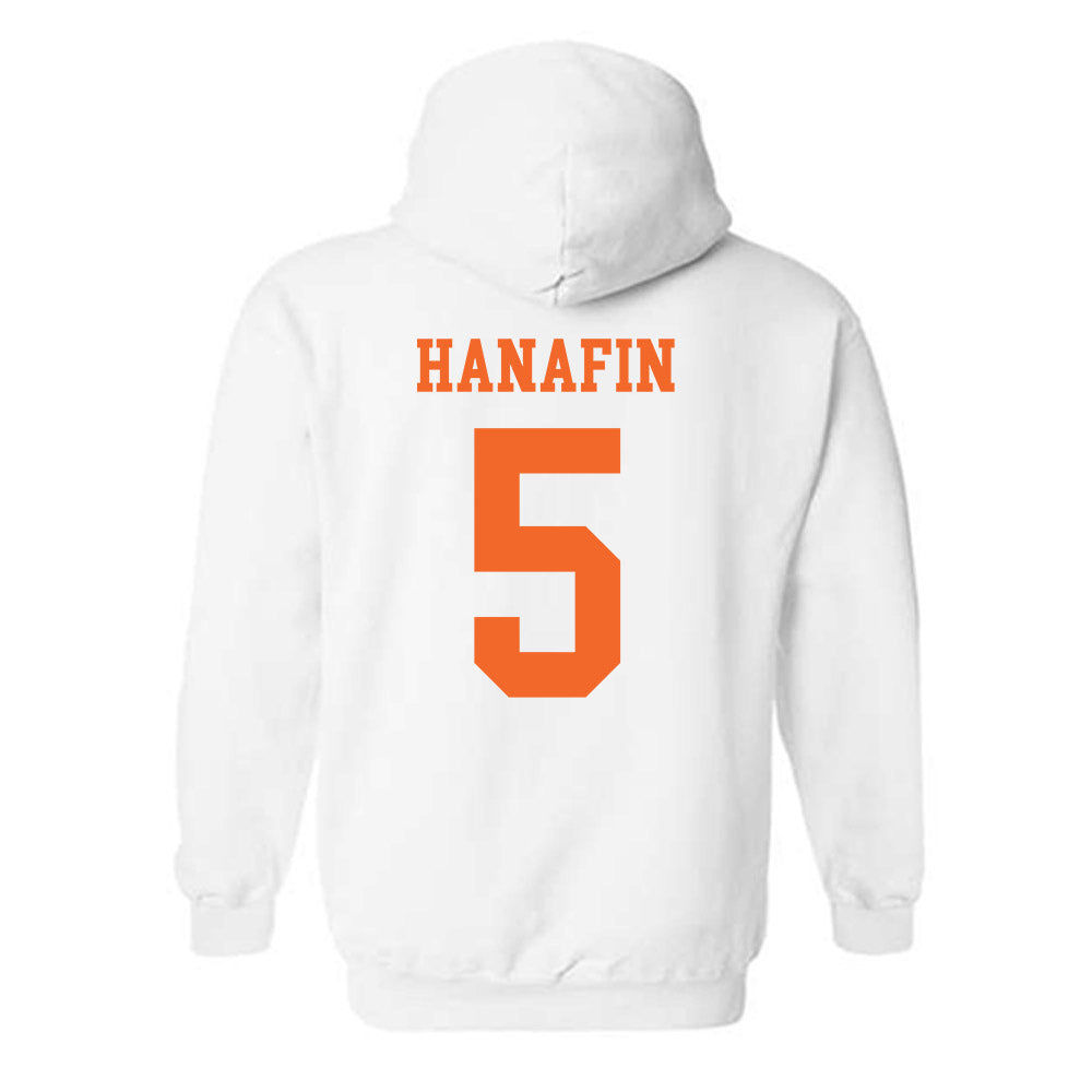 Clemson - NCAA Football : Ronan Hanafin - Classic Shersey Hooded Sweatshirt-1