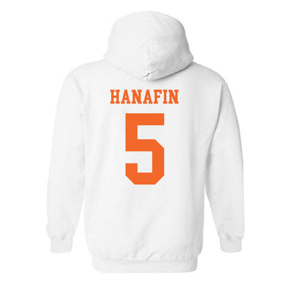 Clemson - NCAA Football : Ronan Hanafin - Classic Shersey Hooded Sweatshirt-1