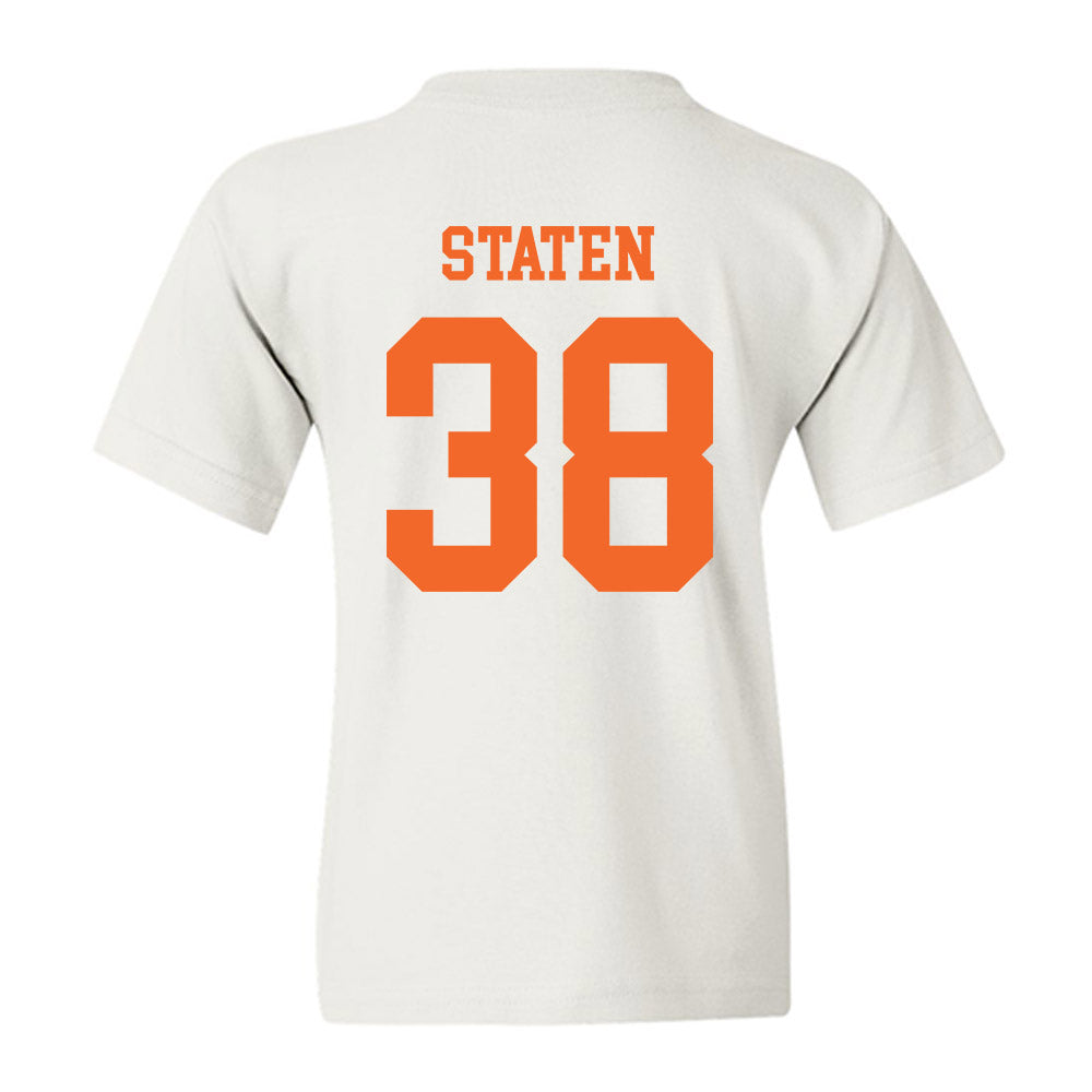 Clemson - NCAA Football : Dominic Staten - Classic Shersey Youth T-Shirt-1