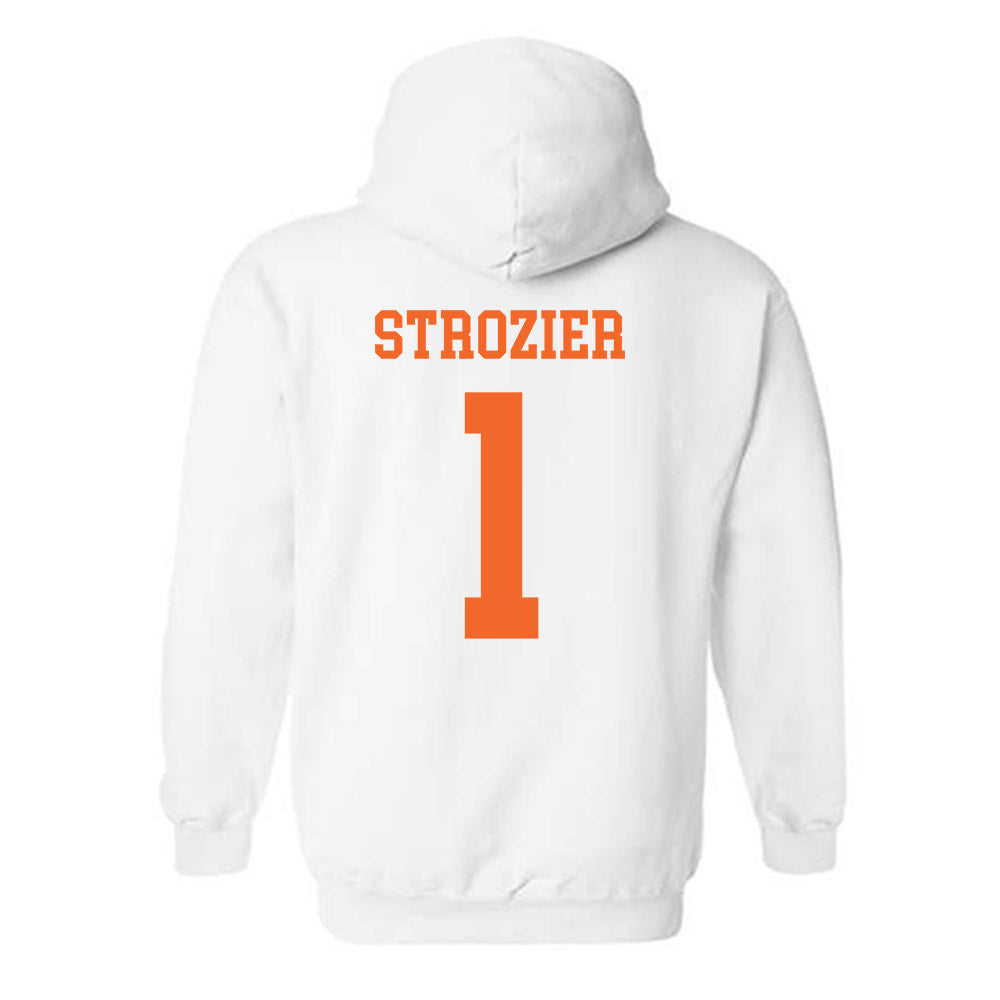 Clemson - NCAA Football : Branden Strozier - Classic Shersey Hooded Sweatshirt-1