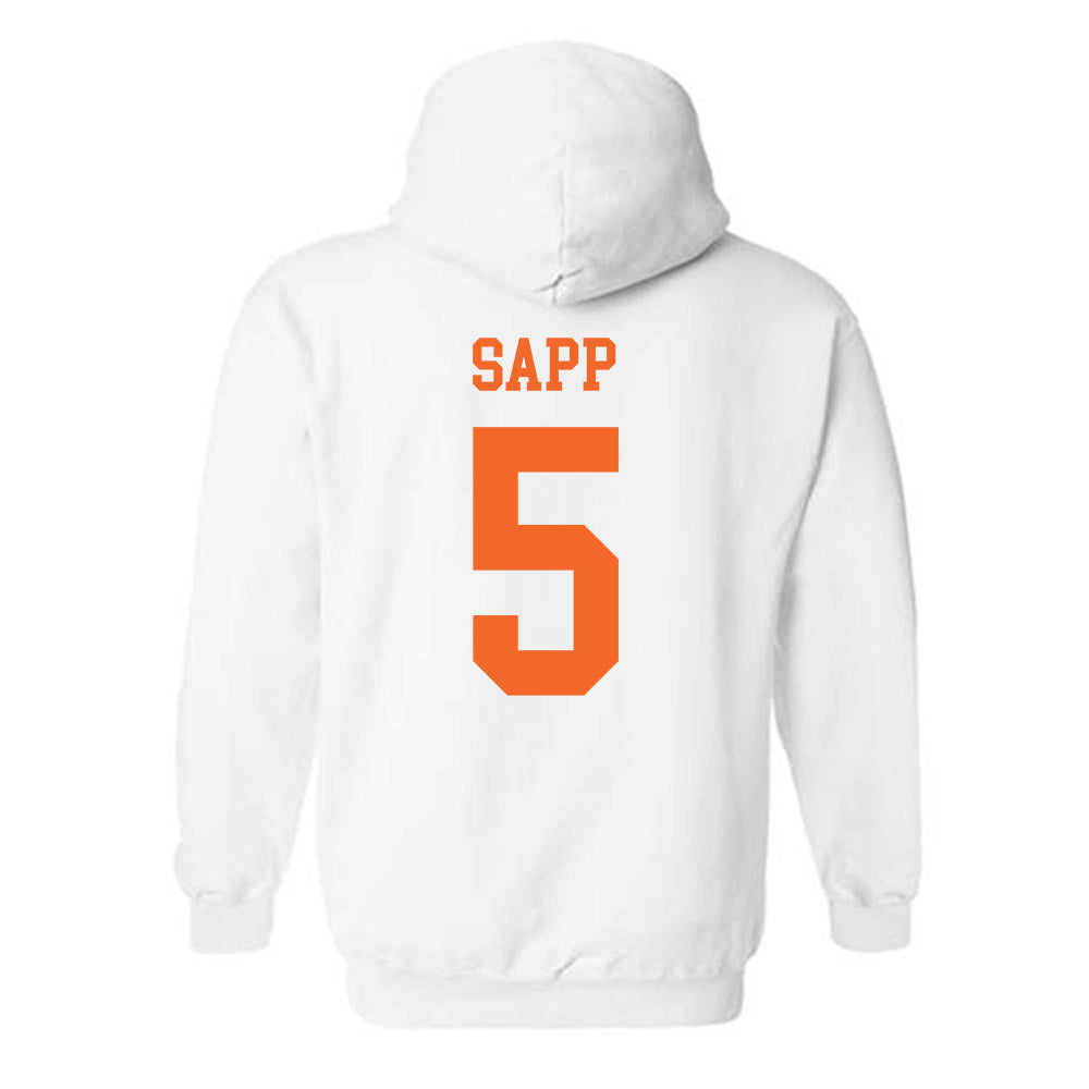 Clemson - NCAA Football : Josh Sapp - Classic Shersey Hooded Sweatshirt-1