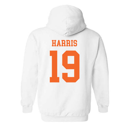 Clemson - NCAA Women's Soccer : Juju Harris - Classic Shersey Hooded Sweatshirt-1