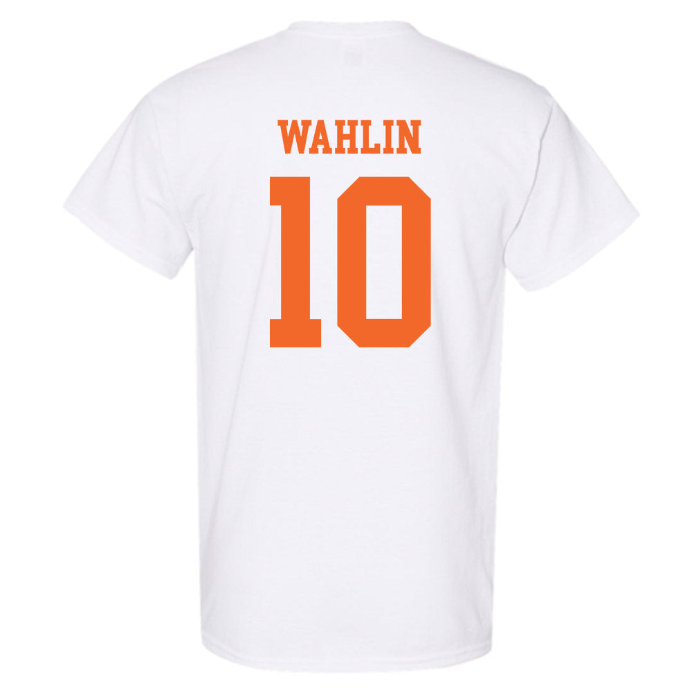 Clemson - NCAA Men's Basketball : Jake Wahlin - Classic Shersey T-Shirt-1