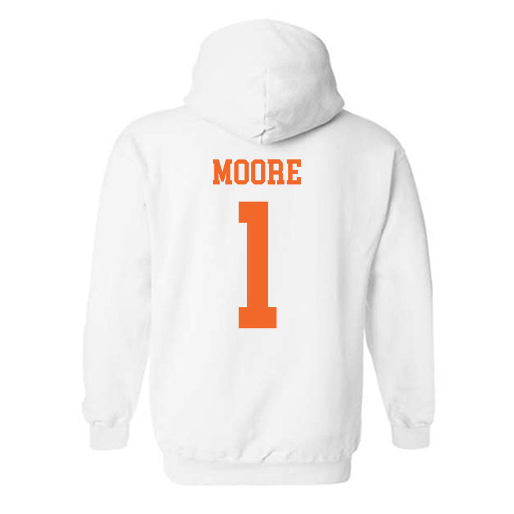 Clemson - NCAA Football : T.J. Moore - Classic Shersey Hooded Sweatshirt-1